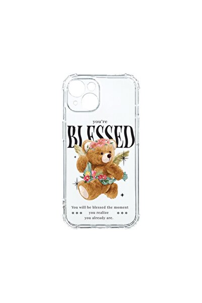 bestcase Husa Αντικραδασμική 1.5MM, συμβατή με Apple iPhone 14, Αρκουδάκι Ευλ...