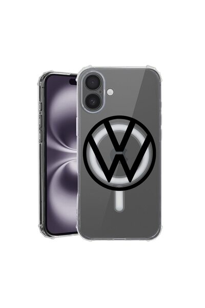 bestcase Husa pentru Apple iPhone 16, MagSafe Anti Shock, VW, Protectie camer...