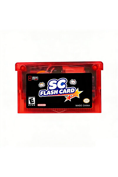 Choice1 With 8G Card Red New 5000 in 1 GBA FlashCard Mini V2.0 SCFW Card For ...