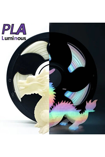 Choice1 PLA rainbowB Filajoy3D Glow-in-the-Dark PLA 3D Printer Filament Bundl...