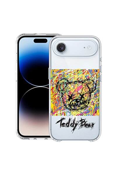 bestcase Husă pentru Apple iPhone 17 Air cu Design Abstract Teddy Bear, Mag A...