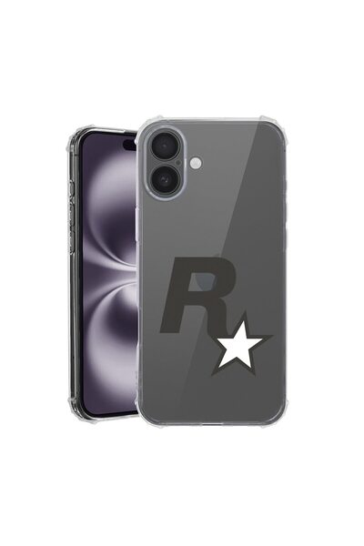 bestcase Husa pentru Apple iPhone 16 Plus, Anti Shock 1.5MM, Rock Star, Rezis...