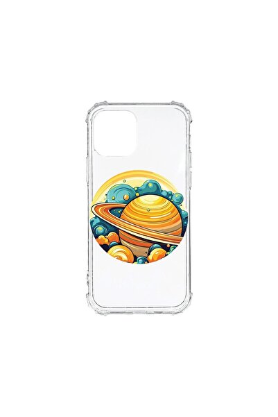 bestcase Husa Αντικραδασμική 1.5MM, συμβατή με Apple iPhone 12 Pro, Πλανήτης ...