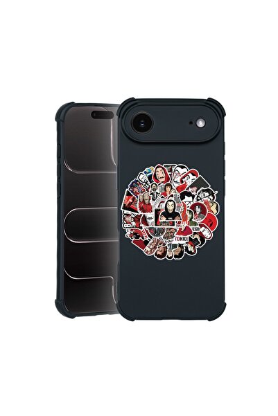 bestcase Husa TPU Pro Shock Compatibila cu Apple iPhone 17 Air, cu Design Mon...
