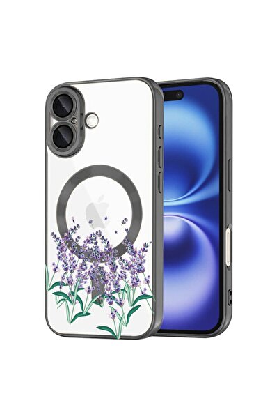 bestcase Πολυτελής Θήκη MagSafe, Συμβατή με Apple iPhone 16, Λεβάντα - Ντελικ...