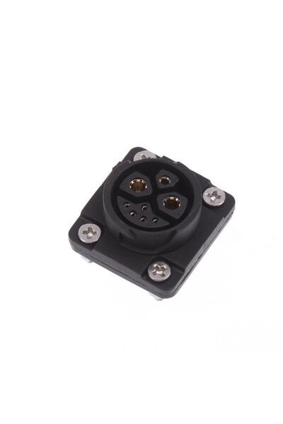 Choice1 KOQZM Scoket 1Pc 50A Lithium E-Bike Charging Port,M23 2+1+5 Male/Fema...