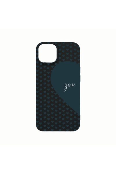 bestcase Силиконов калъф, Съвместим с Apple iPhone 14, Love You Autumn, Устой...