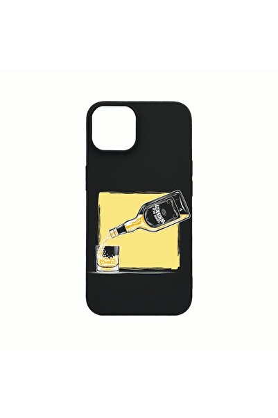 bestcase Силиконов калъф, съвместим с Apple iPhone 14, Уиски, устойчив на изн...