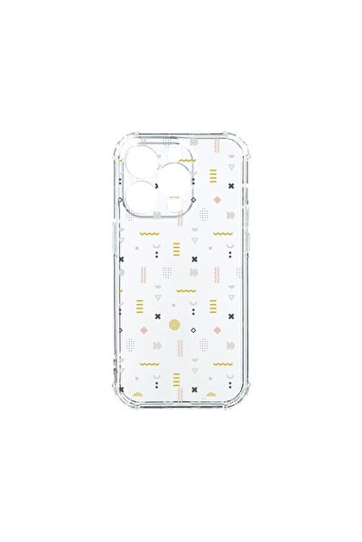 bestcase Αντικραδασμική Θήκη 1.5MM, Συμβατή με Apple iPhone 15 Pro, Σύμβολα, ...