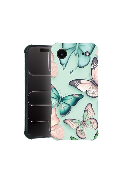 bestcase Θήκη TPU Pro Shock Συμβατή με Apple iPhone 17 Air, με σχέδιο πεταλού...