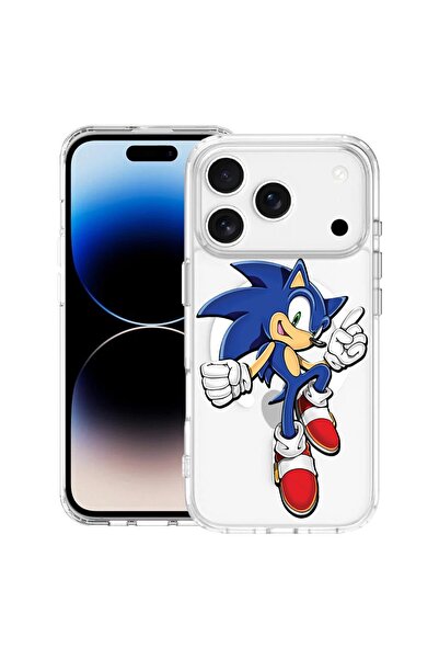 bestcase Husa pentru Apple iPhone 17 Pro cu Design Sonic Boom, Mag Anti Shock...