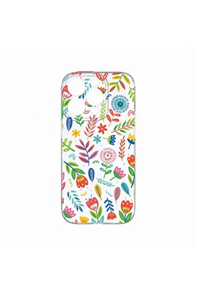 bestcase Θήκη, Συμβατή με Apple iPhone 14 Pro, Χαρούμενα Λουλούδια, Ανθεκτική...