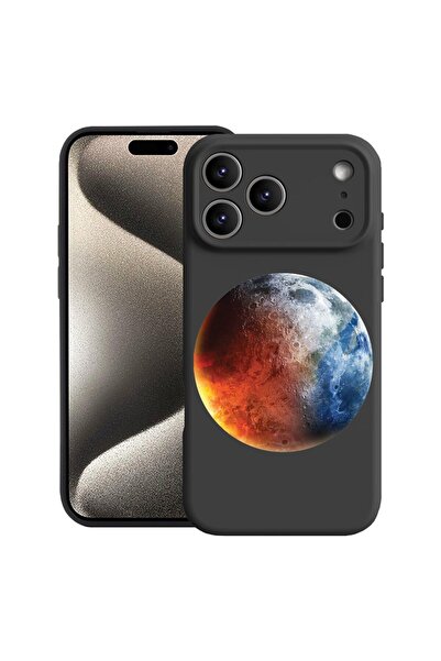 bestcase Husă pentru Apple iPhone 17 Pro Max cu Design Earth, Silicon Premium...