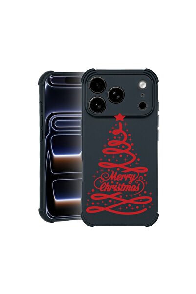 bestcase Husa TPU Pro Shock Compatibila cu Apple iPhone 17 Pro, cu Design Chr...