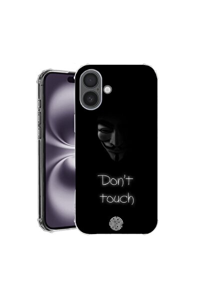 bestcase Husă pentru Apple iPhone 17 cu designul „Nu-mi atinge telefonul”, An...
