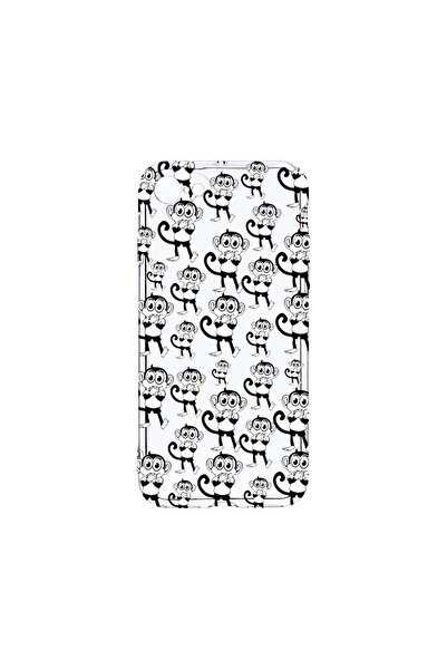 bestcase Clear Silicone Case 2MM, Compatible with Apple iPhone SE 2, Monkeys,...
