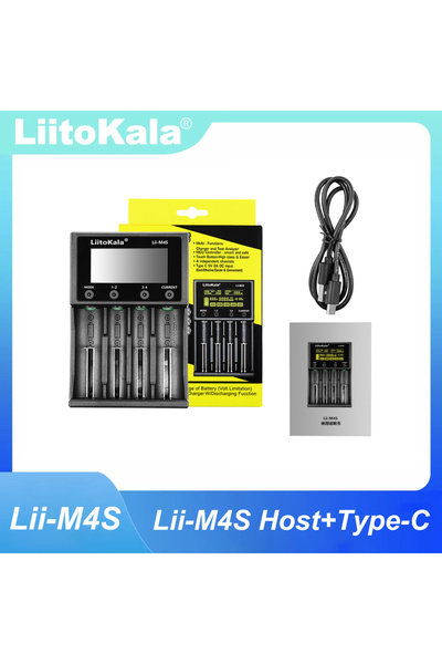 choice2 liitokala Lii-M4S LiitoKala Lii-M4S Smart Battery Charger for 18650 2...