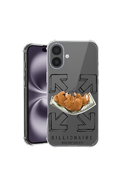 bestcase Θήκη για Apple iPhone 17 με σχέδιο Billionaire Bear, Αντικραδασμική,...
