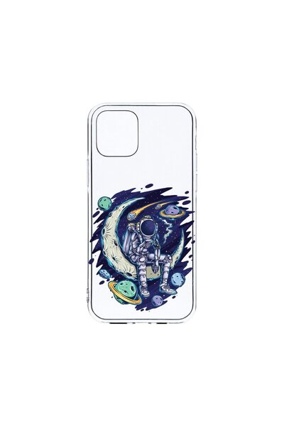 bestcase Прозрачен силиконов калъф 2ММ, съвместим с Apple iPhone 12 Pro, Астр...