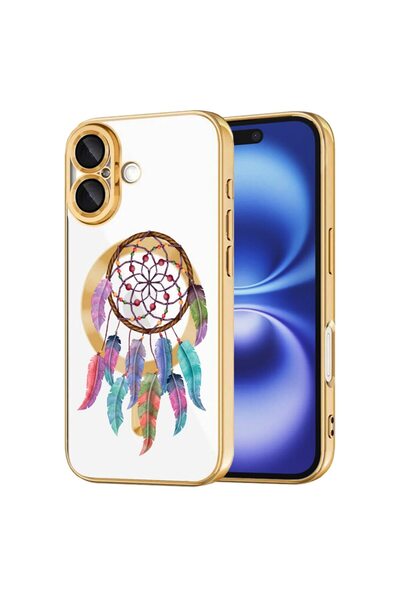 bestcase Husa Luxury MagSafe, Compatibila Apple iPhone 16, DreamCatcher color...