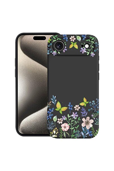 bestcase Husă pentru Apple iPhone 17 Air cu Design Fluturi și Flori, Silicon ...