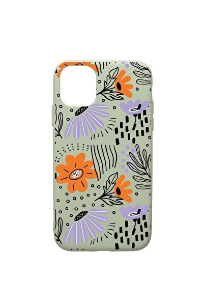 bestcase Husa Premium Silicon Compatibila Cu Apple iPhone 12 Pro Max, Flowers...