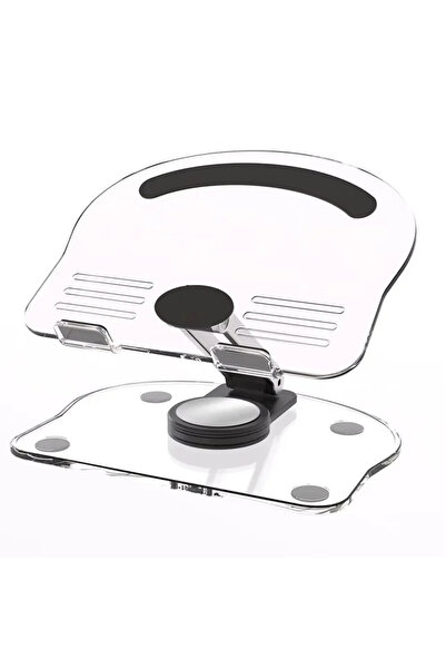 Choice3 black 360° Rotation Acrylic Tablet Stand Adjustable Phone Bracket Fol...