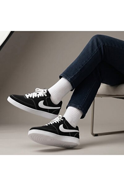 Nike Κορτ Βίζιον Χαμηλό Φλάτ Σνίκερ Σπορτί