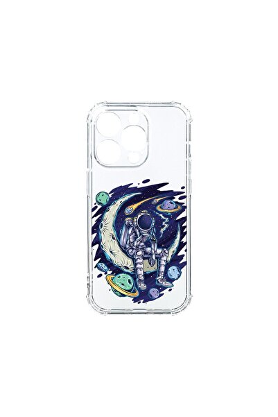 bestcase Husa Anti Shock 1.5MM, Compatibila Cu Apple iPhone 15 Pro, Astronaut...