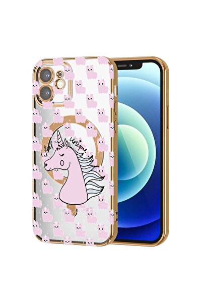 bestcase Πολυτελής Θήκη MagSafe, Συμβατή με Apple iPhone 11, Μονόκερος με μήν...