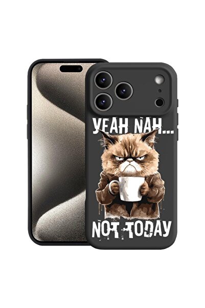 bestcase Θήκη για Apple iPhone 17 Pro με σχέδιο Not Today, Σιλικόνη Premium, ...