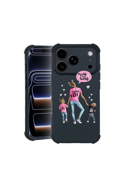 bestcase Θήκη TPU Pro Shock συμβατή με Apple iPhone 17 Pro Max, με σχέδιο Mom...