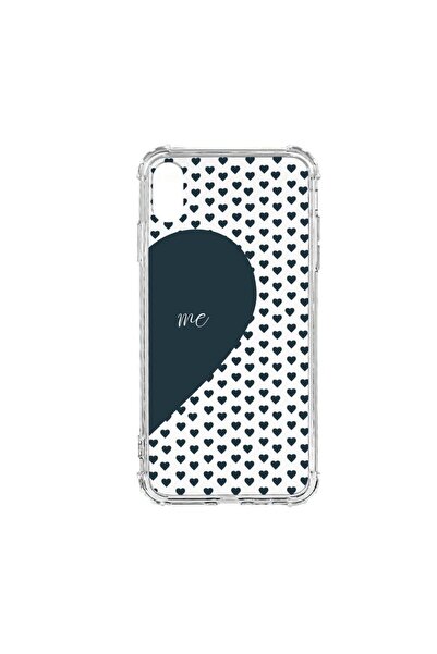 bestcase Husă antișoc din silicon compatibilă cu Apple iPhone XS Max, Love Me...