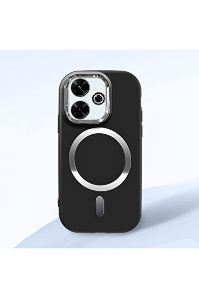CASEVIBE Redmi 13/13X Uyumlu Sade, tek renk, tam kaplama, darbeye dayanıklı