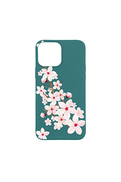 bestcase Θήκη σιλικόνης συμβατή με Apple iPhone 13 Pro Max, Ανοιξιάτικο Λουλο...