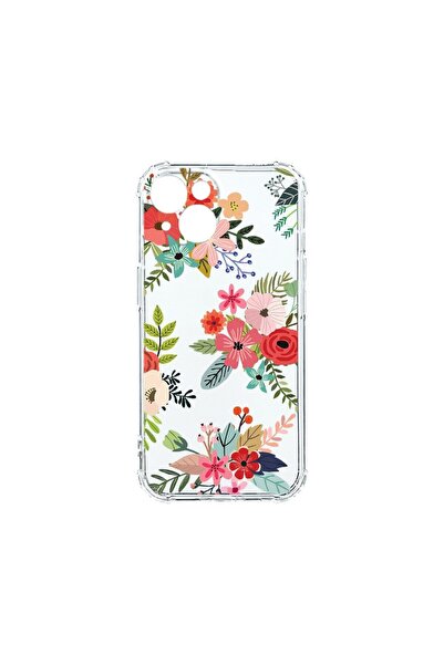 bestcase Husa Anti Shock 1.5MM, Compatibila Cu Apple iPhone 15 Plus, Flowers,...