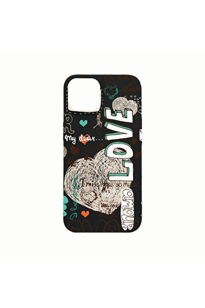 bestcase Θήκη σιλικόνης, Συμβατή με Apple iPhone 14, Love, Ανθεκτική στη φθορ...
