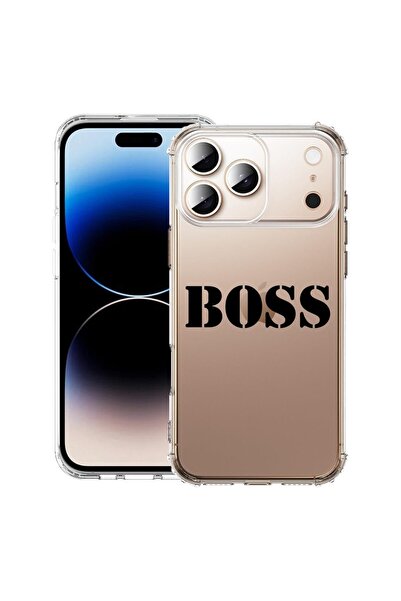 bestcase Husă pentru Apple iPhone 17 Pro cu Design Boss, Antișoc, Colțuri înt...