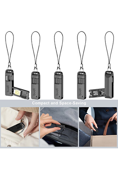 Choice 5PCS Sim Card Removal Tool Tray Ejector Pin Tool Kit with Storage Smal...