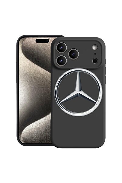 bestcase Husă pentru Apple iPhone 17 Pro Max cu design Mercedes-Benz, Silicon...