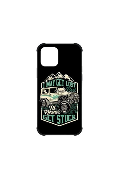 bestcase Husa MaxSafe Glassy, Compatibilă cu Apple iPhone 12, Offroader, Culo...