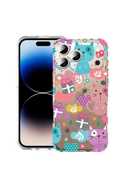 bestcase Θήκη για Apple iPhone 17 Pro με Σχέδιο Χαριτωμένη Γάτα, Αντικραδασμι...