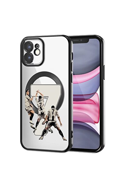 bestcase Πολυτελής Θήκη MagSafe, Συμβατή με Apple iPhone 11, Ronaldo 7, Εξαιρ...