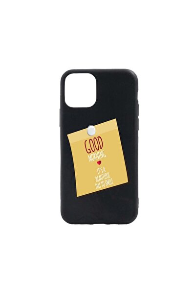 bestcase Θήκη σιλικόνης συμβατή με Apple iPhone 11 Pro, Αυτοκόλλητο Good Morn...