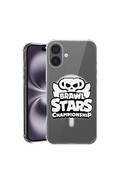 bestcase Θήκη για Apple iPhone 16, MagSafe Αντικραδασμική, Brawl Stars Champi...