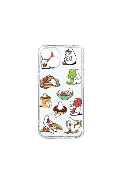 bestcase Husa Anti Shock 1.5MM, Compatibila Cu Apple iPhone 14, Eating Is My ...
