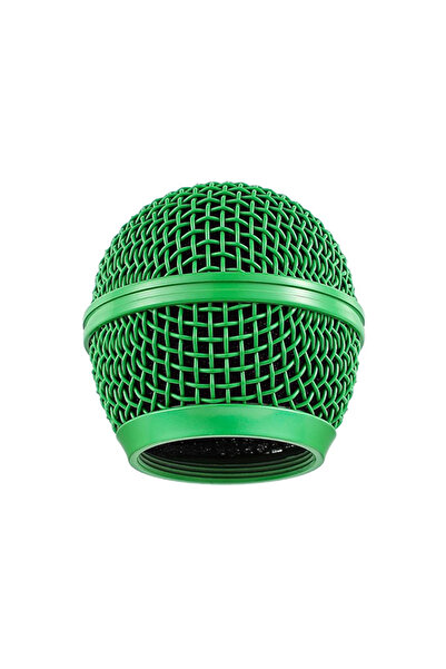 Choice3 شبكة ميكروفون معدنية خضراء بديلة للميكروفون اللاسلكي Shure SM58، قطعة...