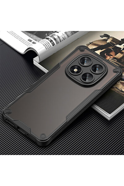 Choice Redmi note 15 pro+ 5g black Hybrid Rugged Protective Cover For Redmi N...