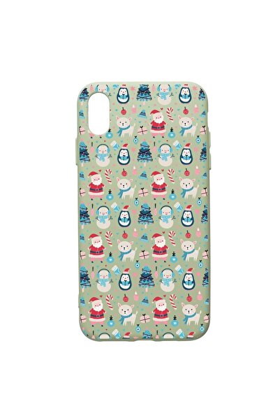 bestcase Husa Premium Silicon Compatibila Cu Apple iPhone XS Max, Christmas O...