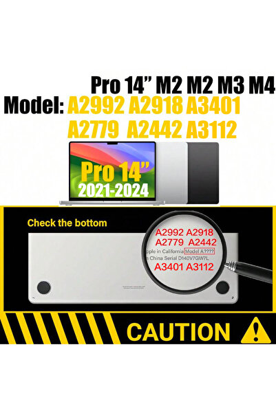 Choice5 Pro14 M4 M3 M2 M1 Ultra-Thin Touchpad Film for MacBook Pro/Air | Anti...